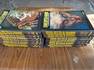 Man,  Myth & Magic 24 Vol Complete Set Encyclopedia Supernatural