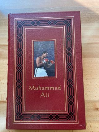 Easton Press Muhammad Ali His Life Times Signed Limited Edition Leather Bound Nf