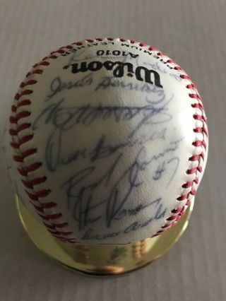 1988 SOUTHERN OREGON ATHLETICS OAKLAND A ' S TEAM SIGNED BALL 3