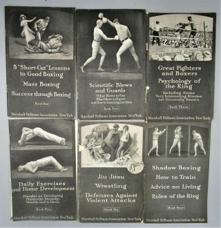 5 Shortcut Lessons To Good Boxing By Marshall Stillman 1922 Self Defense Sports