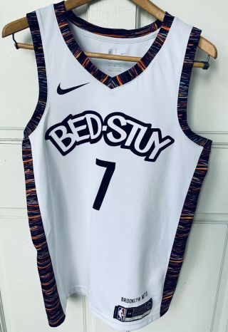 Brooklyn Nets Kevin Durant Alternate Bed - Stuy Jersey Size 44