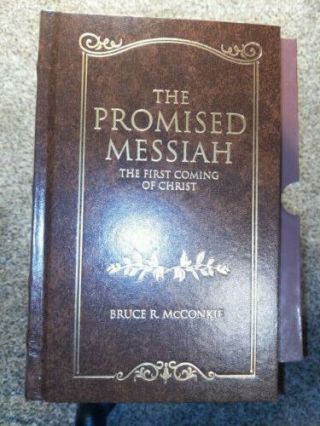 THE MESSIAH SERIES BRUCE R MCCONKIE BOX SET MORMON LDS LEATHER LOOK 3