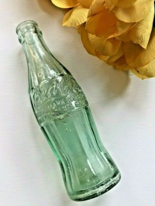 C.  1937 Vtg Coca Cola Bottle Houston,  Texas Bottle Pat.  D - 105529 - Collectible