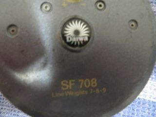 Vintage Daiwa SF708 Fly Reel SF - 708 3