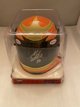Kevin Harvick Signed Autographed Bell Reese’s Mini Helmet