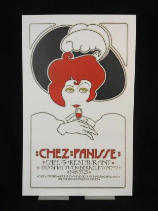 David Lance Goines / Chez Panisse Red - Haired Lady 1973 2