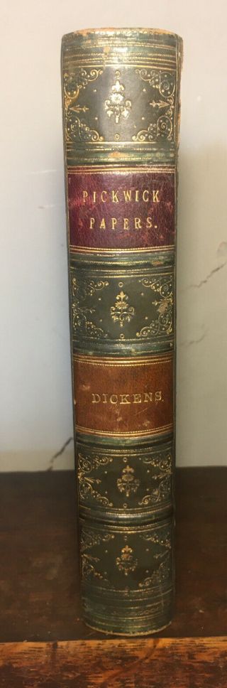 Charles Dickens - Pickwick Papers - 1st/first Edition - 1837 - Binding - Buss