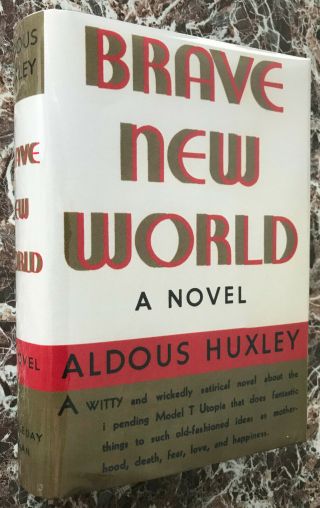 Brave World By Aldous Huxley 1932 First Edition