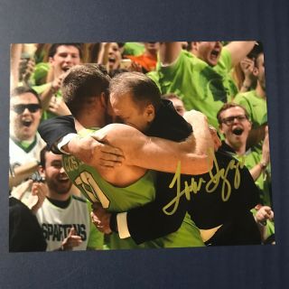 Tom Izzo Signed 8x10 Photo Michigan State Spartans Head Coach Autographed