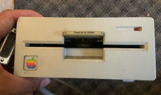 Vintage Apple A9m0107 5.  25 Drive - 5 1/4” External Floppy Drive