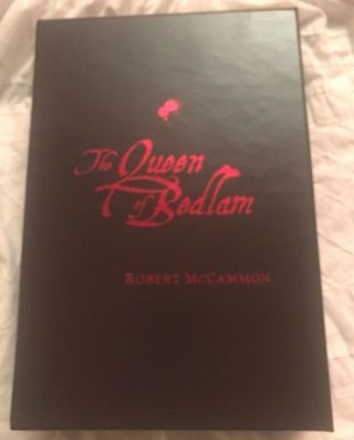 Robert McCammon The Queen of Bedlam Signed Limited Numbered Subterranean Press 3
