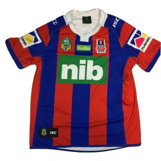 Vintage Newcastle Knights Canterbury Rugby Jersey Shirt Nrl Xl Mens Adult 2004