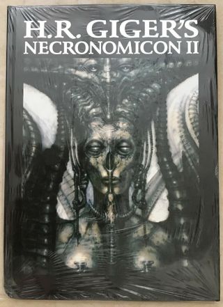 Necronomicon Ii Book By H.  R.  Giger (shrink Wrap With Corner Dent)