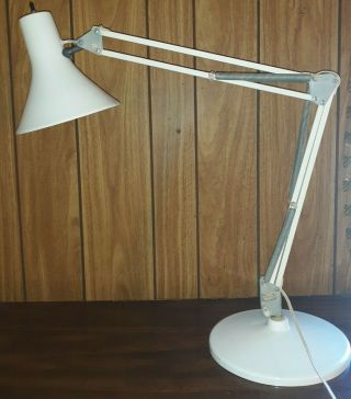 Vintage Industrial Laboratory Lamp Swing Arm Draft Desk