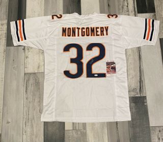 David Montgomery Signed Chicago Bears Autographed Jersey Jsa