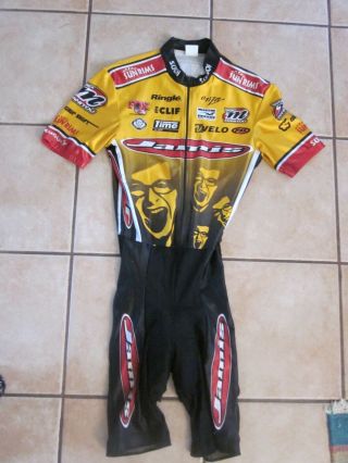 Cycling Skinsuit Jersey W Shorts Jamis Mountain Bike Racing Team Vintage 1990s