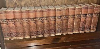 The Complete Of Charles Dickens 15 Volume Book Complete Set Circa 1885