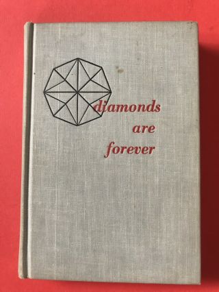 James Bond Diamonds Are Forever Ian Fleming 1st Edition 1st Printing 1956