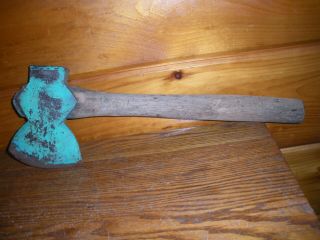 Vintage Hand Forged Broad Axe / Hatchet Stamped Beatty / 1800 