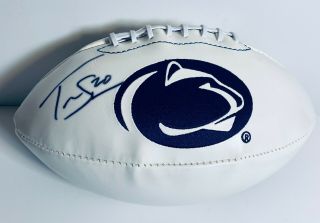 Tim Shaw Hand Signed Autograph Penn State Logo Football Auto Titans Psu