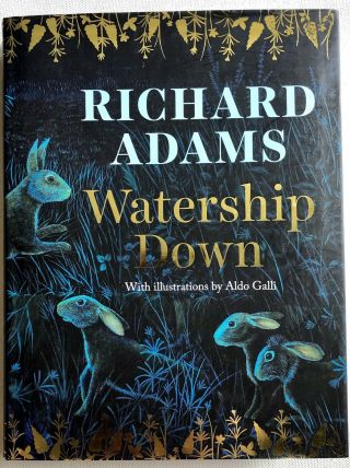 Richard Adams - Watership Down Hand Signed Hb Book Autographed