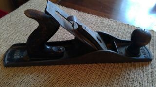Antique Vintage Stanley No.  5 Wood Plane Made in USA Bailey 2