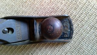 Antique Vintage Stanley No.  5 Wood Plane Made in USA Bailey 3