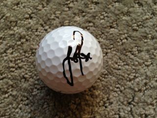 Justin Rose Signed Taylor Made Golf Ball Pga Masters Shinnecock Hills Us Open