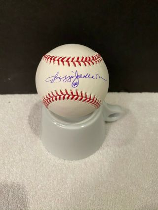 Reggie Jackson Signed York Yankees Autographed Baseball Jsa