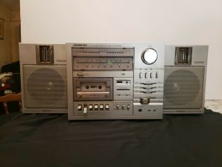 Vintage Soundesign 5648 Am/fm Stereo Cassette Compact Hi - Fi System - Great