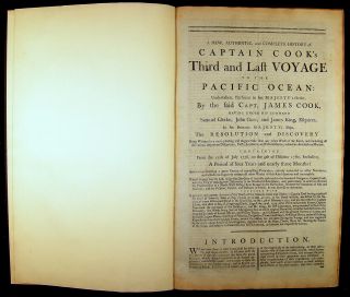 1794 Portlock - Captain James Cook 3rd Voyage Pacific Ocean - Journals