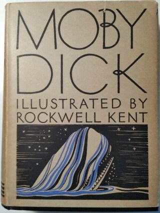 1930 Moby Dick By Herman Melville Rockwell Kent First Edition Pub Random House