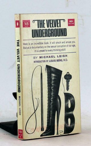 Vintage Pulp Sexology The Velvet Underground Michael Leigh Inspired Band Name