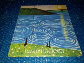 David Hockney Painting On Paper Annely Juda Fine Art 2003 Signed Book