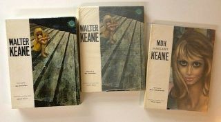 Walter & Margaret Keane 1964 1st Edition Two Vol.  In Slipcase Tomorrow 