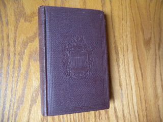 1861 Civil War/regulations For The Army Of The United States/2 Plates/1st Ed