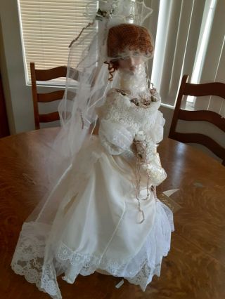 Franklin Gibson Girl Anniversary Heirloom Bride Doll - Limited Edition