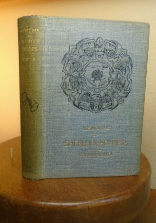 Arthur Conan Doyle,  Memoirs Of Sherlock Holmes,  Ny1894,  First Edition,  1st Issue