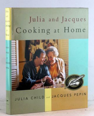 Julia Child Jacques Pepin Signed First Edition Julia And Jacques Cooking At Home