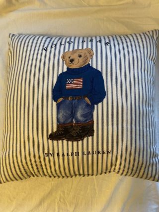 Polo Bear By Ralph Lauren Pillow