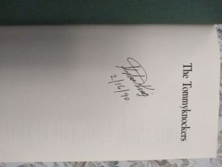 Stephen King Signed 1st Edition Hardcover The Tommyknockers Like