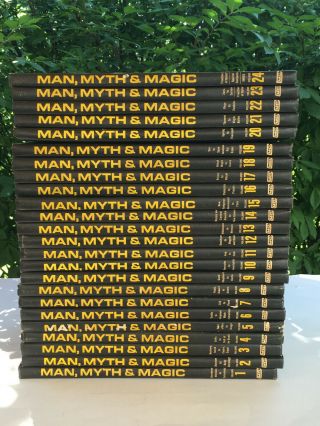 Man,  Myth And Magic,  An Illustrated Encyclopedia Of The Supernatural,  24 Volumes