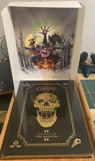 The Chronicles Of Exandria Vol.  Ii: The Legend Of Vox Machina Limited Ed.