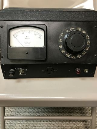 Vintage Variac General Radio Company Variable Transformer 5030