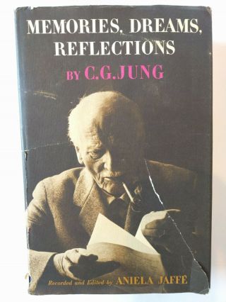 Memories,  Dreams,  Reflections - C.  G.  Jung,  Ed Jaffe,  1963 Vintage Hc Dj