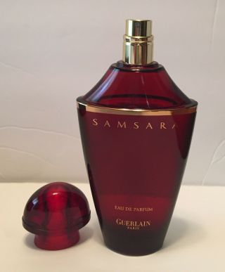 Vintage Guerlain Paris Samsara Eau De Parfum Perfume Spray 1.  7 Fl Oz 90 Full