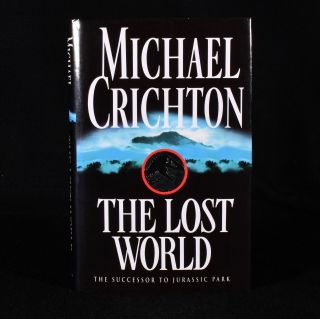 1995 The Lost World Michael Crichton First Uk Edition Signed