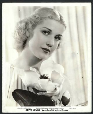 Anita Louise In Beauty Vintage Photo Portrait
