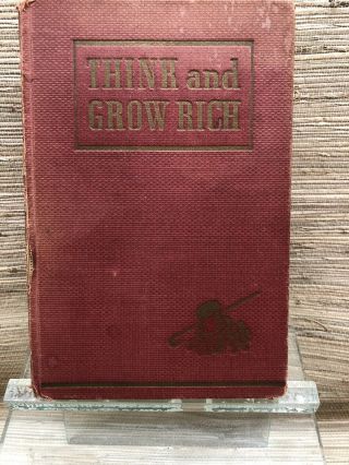 Think And Grow Rich Signed By Napoleon Hill 1944 Autographed