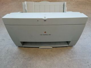 Vintage Apple Color Stylewriter 2400 Computer Inkjet Printer Macintosh Mac 1994